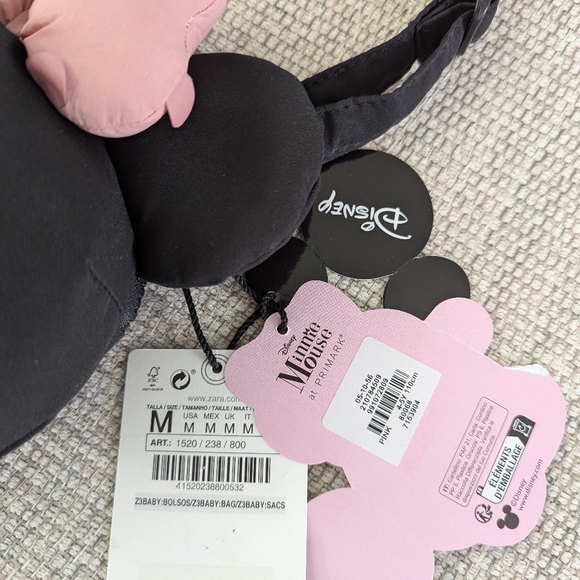 Zara Disney Minnie mouse baby kids bag bow - Picture 9 of 9